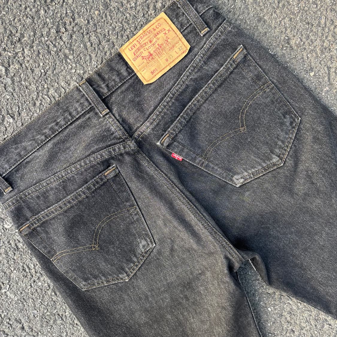 90년대 미국 리바이스 501 흑청 상품이미지9