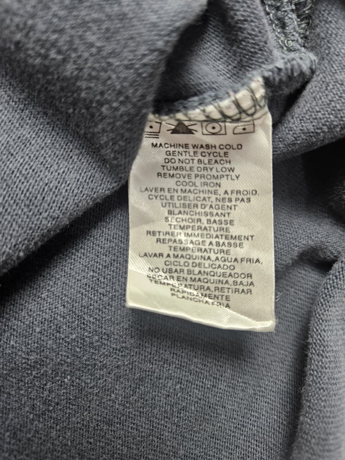 할리데이비슨 자수로고 래글런 럭비 티셔츠 ( 2XL ) / 10243 상품이미지10