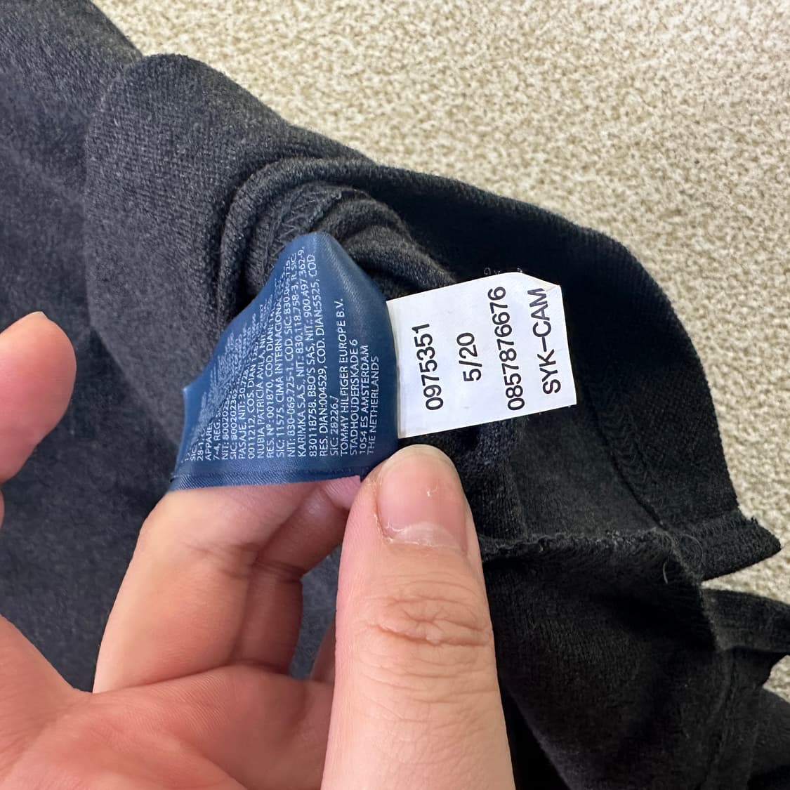 L 타미힐피거 반팔 PK 티셔츠 0320D 상품이미지3