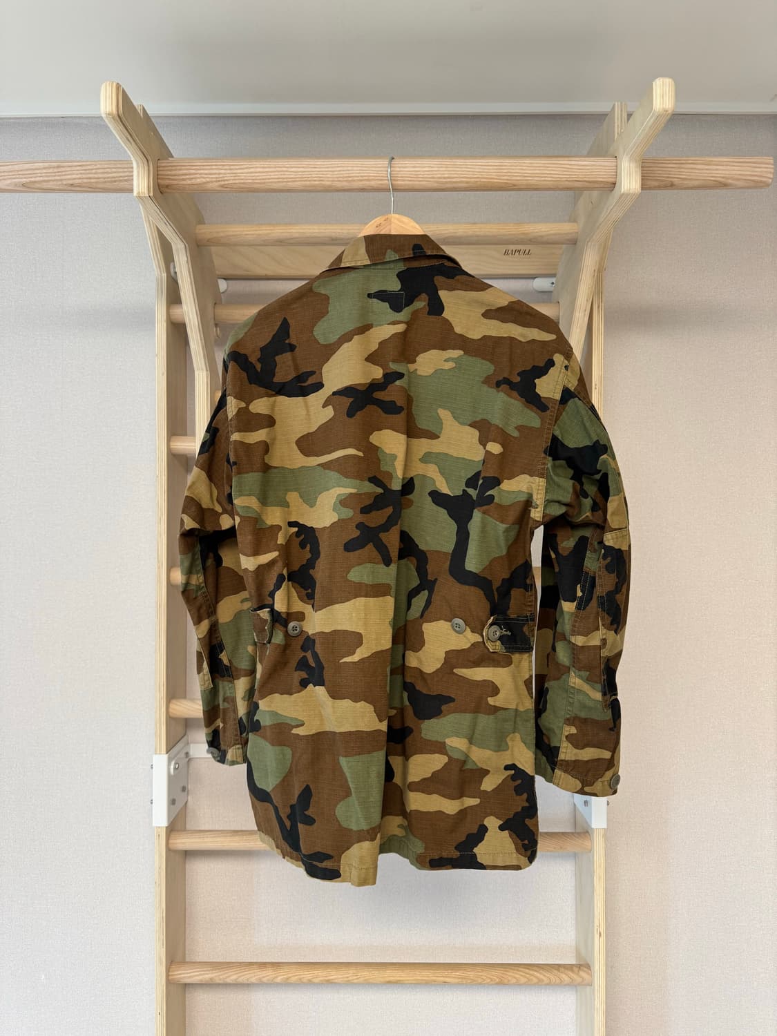 (103)미군 퍼티그자켓 우드랜드 전투복 야상 상의 스몰 레귤러 상품이미지2