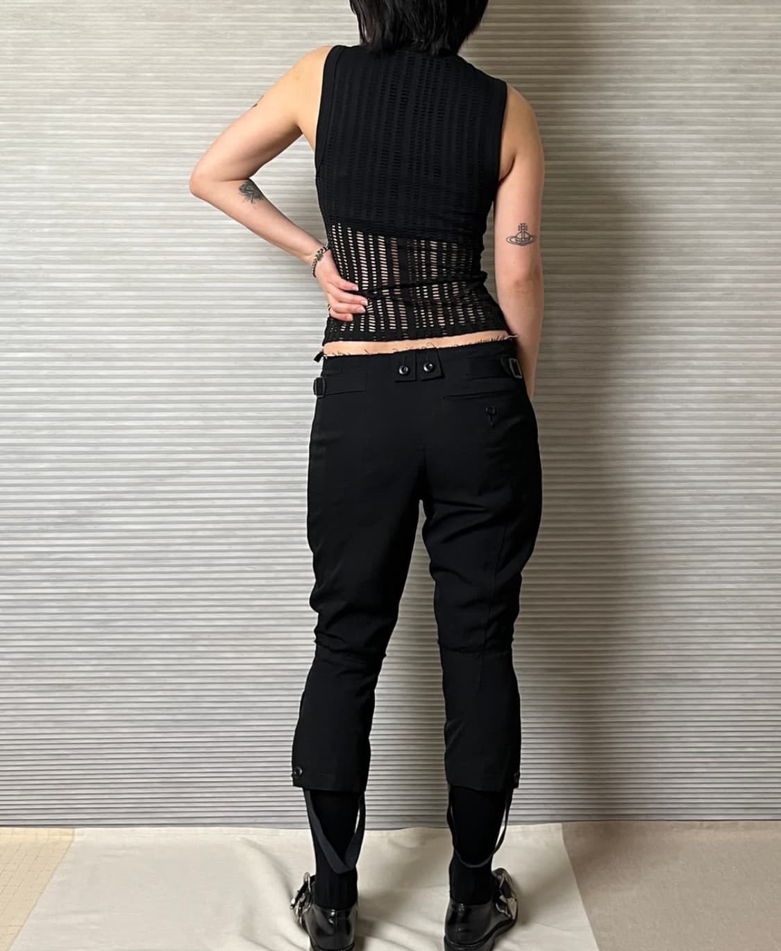 준야와타나베 로우웨이스트 카프리 팬츠 상품이미지5