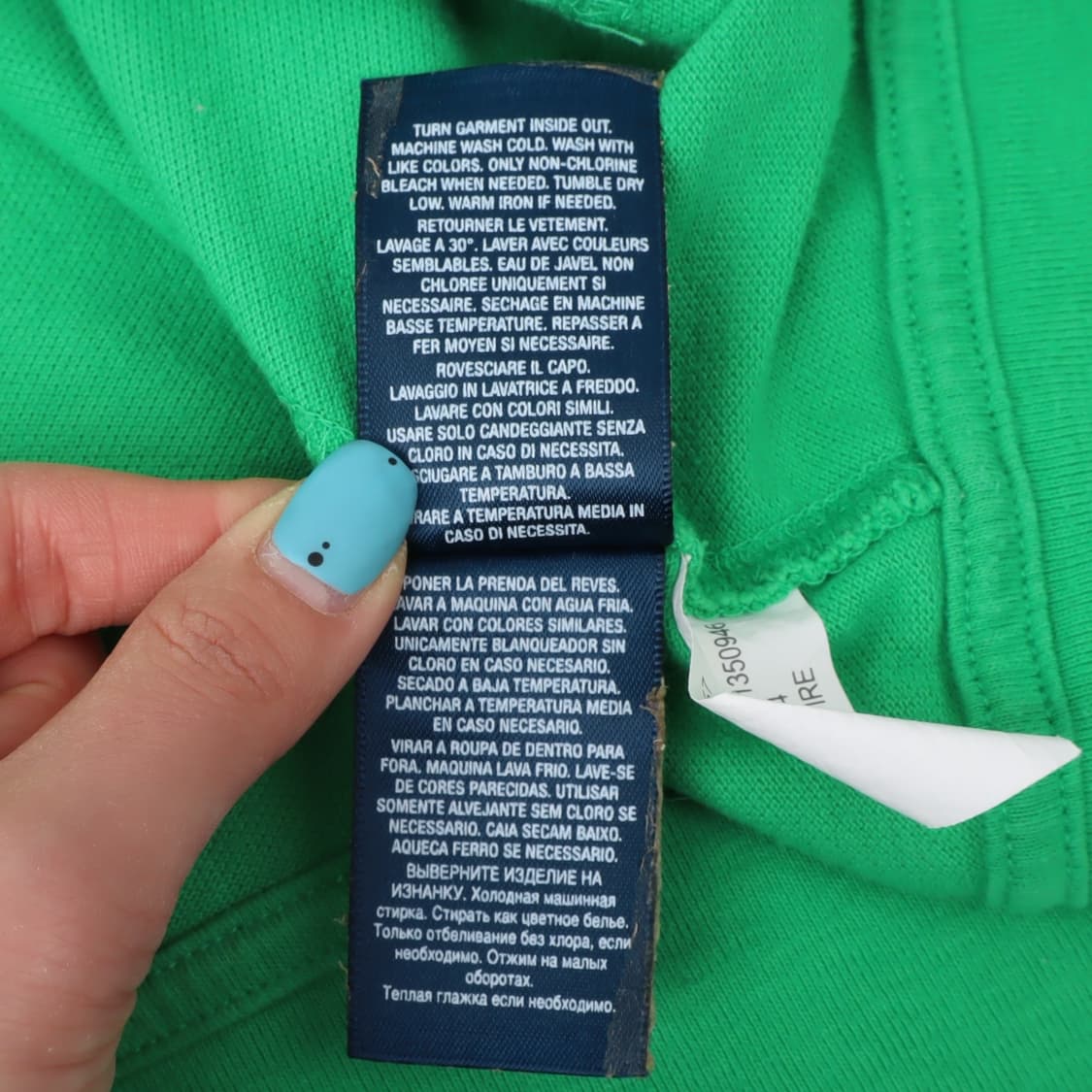 폴로 랄프로렌 빅포니 라이트 그린 후드집업 상품이미지9