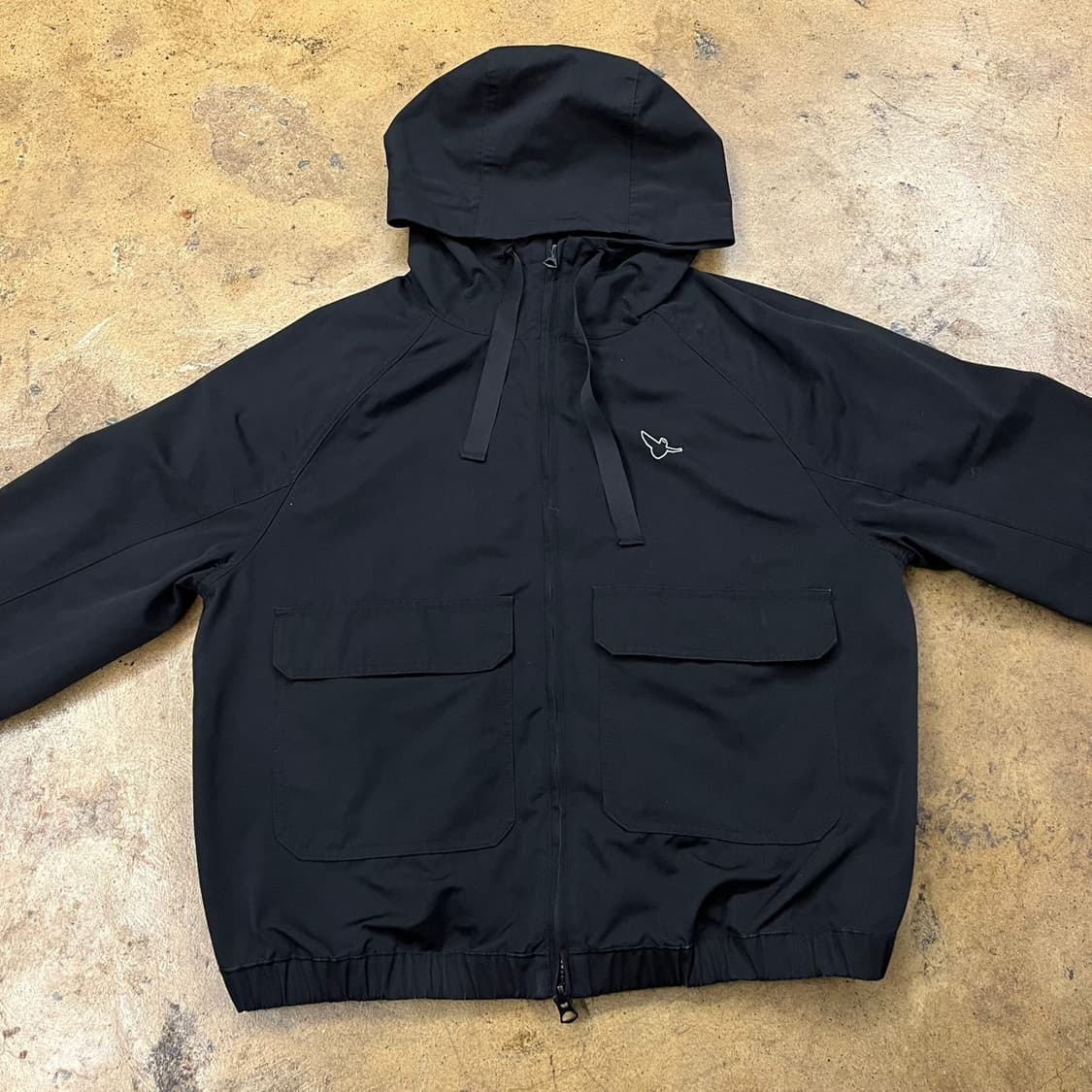 [정품/S] 와릿이즌 후드 바람막이 블랙 b16 상품이미지3