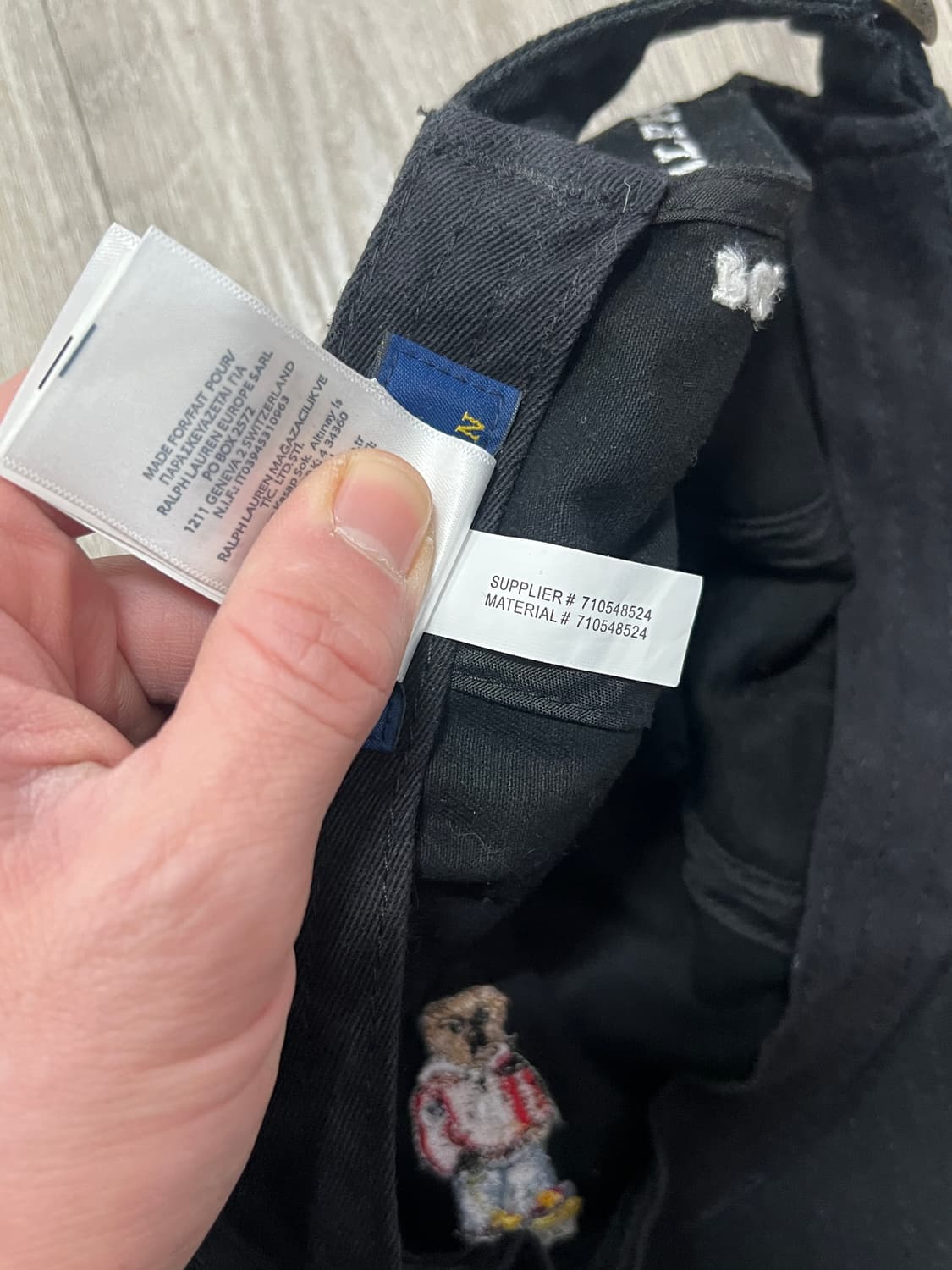 Polo Ralph Lauren 폴로 랄프로렌 베어 로고 볼캡 상품이미지8