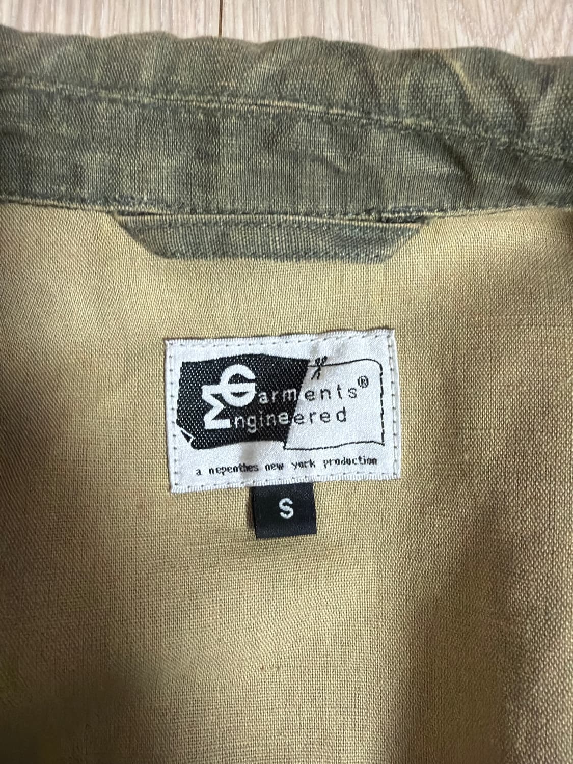 엔지니어드가먼츠 포플린 자켓 S 상품이미지5