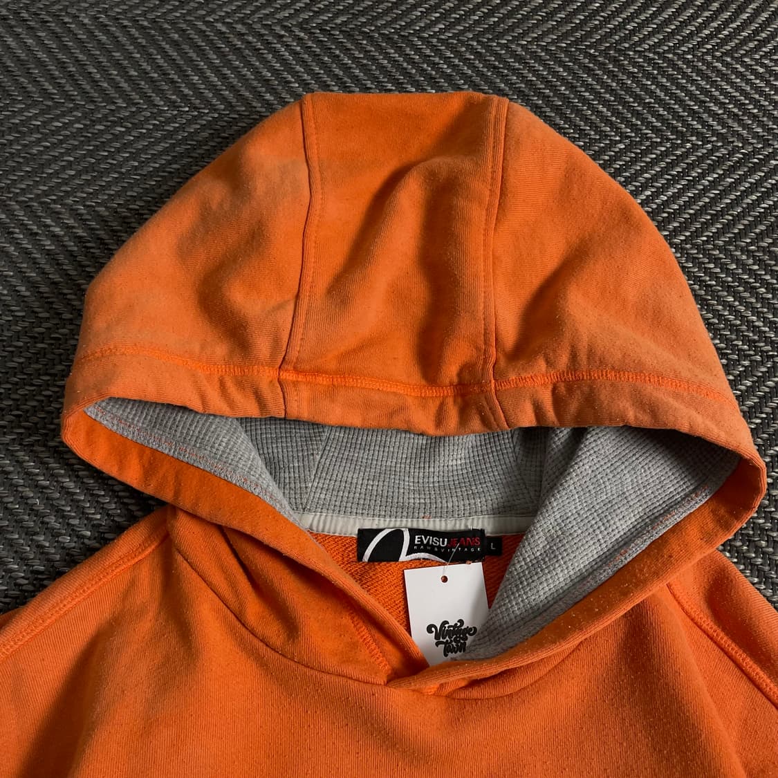 에비수 y2k 빅로고 올드스쿨 후드 티셔츠o 3884 상품이미지5