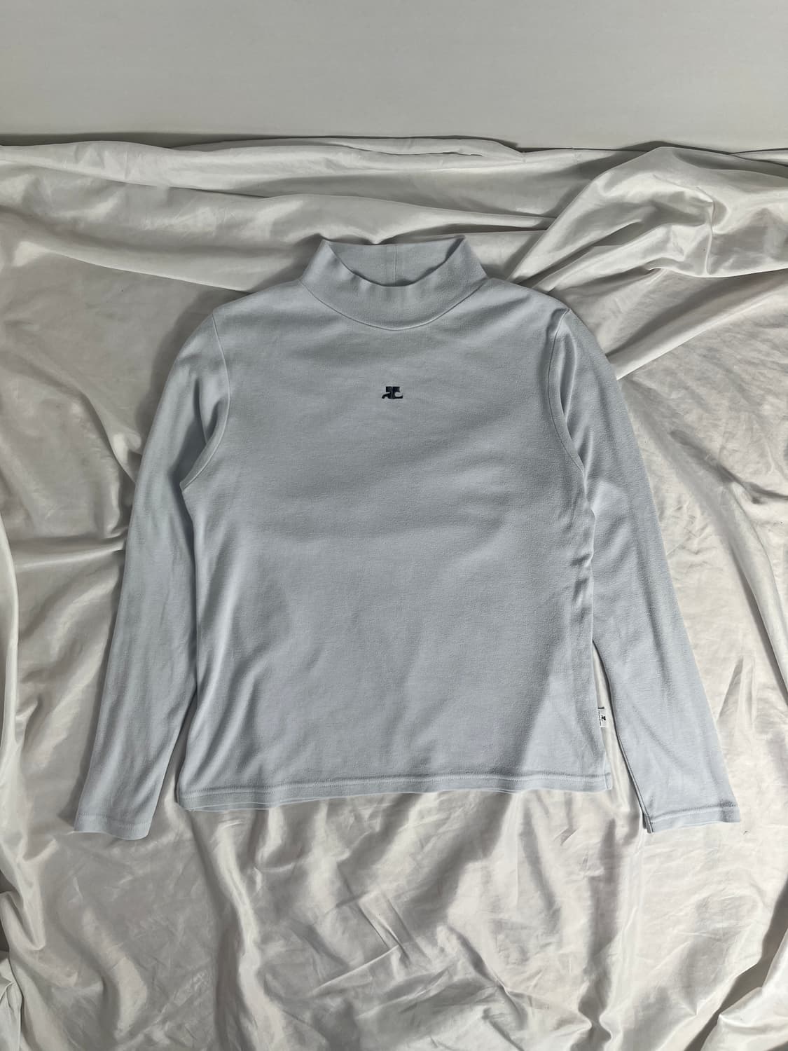 꾸레쥬 courreges  반폴라 티셔츠 상품이미지1