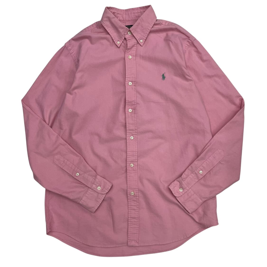 폴로 랄프로렌 말차포니 딸기우유 셔츠 M 상품이미지2