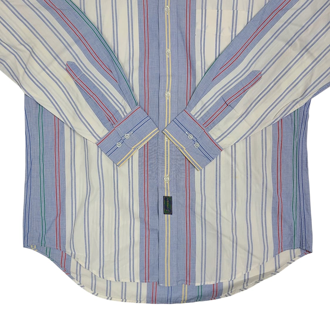 '90s Chaps Ralph Lauren Stripe Shirt 상품이미지6