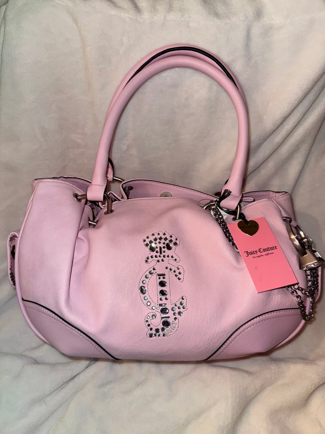 [대대장] 쥬시 꾸뛰르 베이비핑크 숄더백 베이비베어 베메클 갸루 상품이미지1