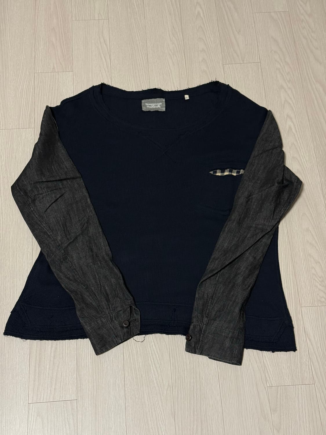 솔로이스트 13SS 셔츠 슬리브 니트 상품이미지2