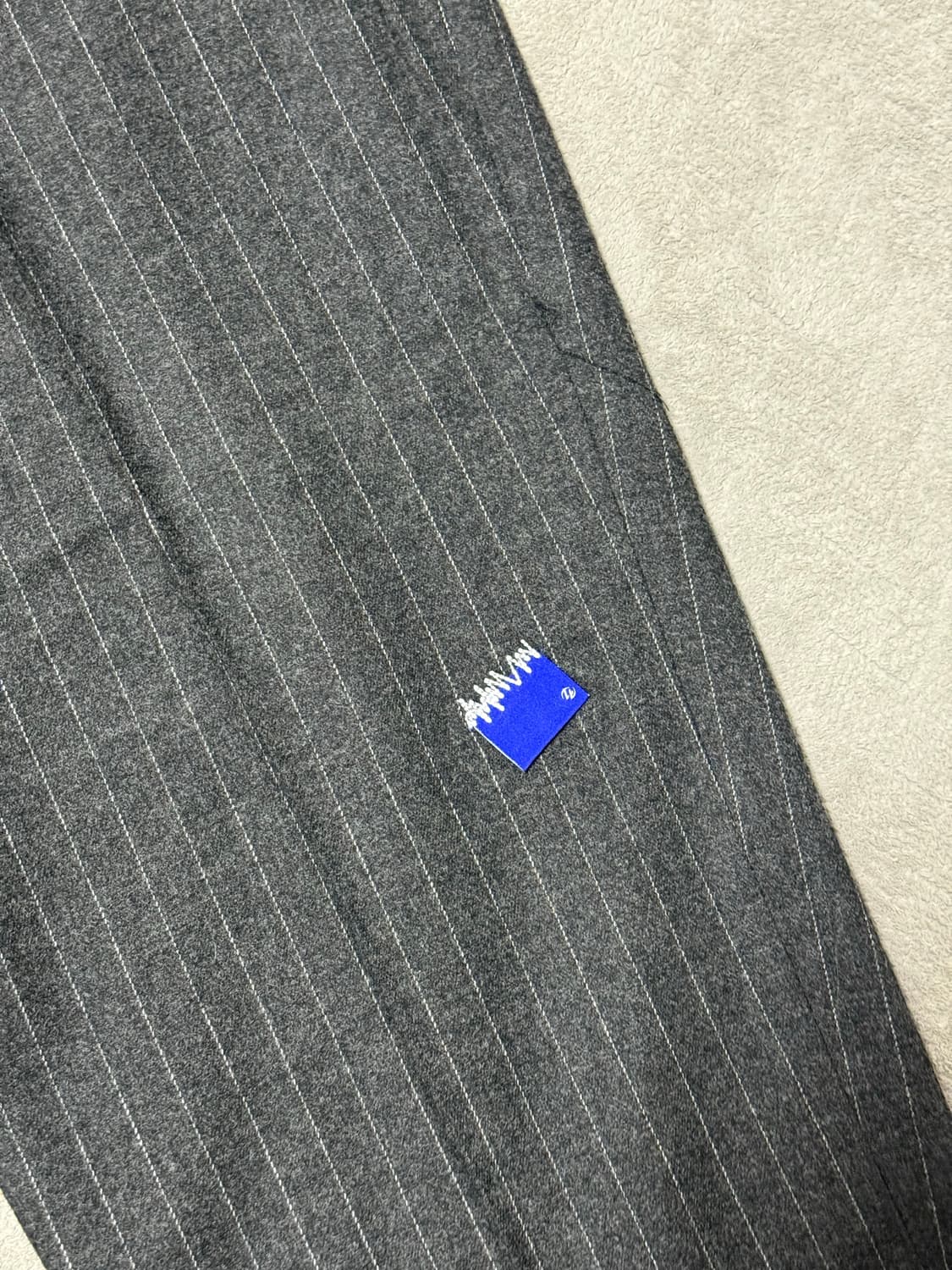 아더에러 자라 스트라이프 트라우저 그레이 M 상품이미지6