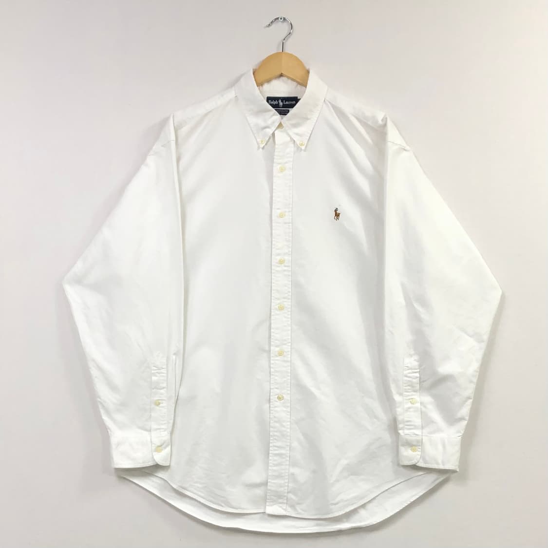 Xxl 폴로 옥스포드 화이트 셔츠 상품이미지2