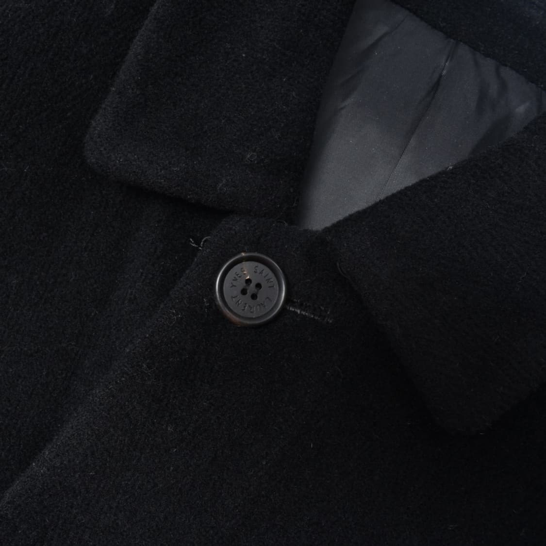 90s 입생로랑 울 코트  상품이미지4