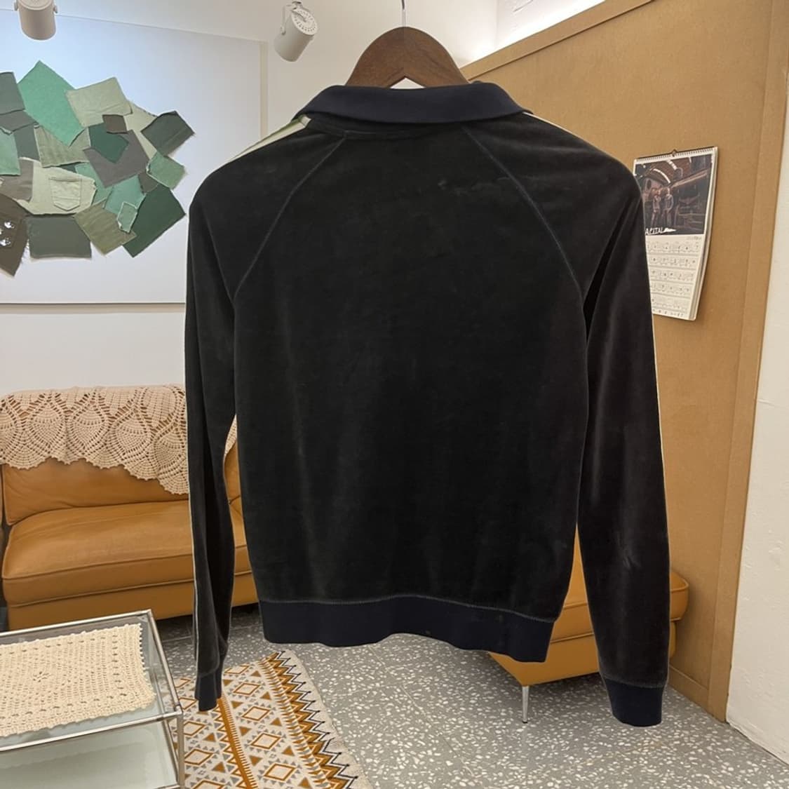 나이키 Y2K 00's 레트로 빈티지 벨벳 집업 S C10661 상품이미지4