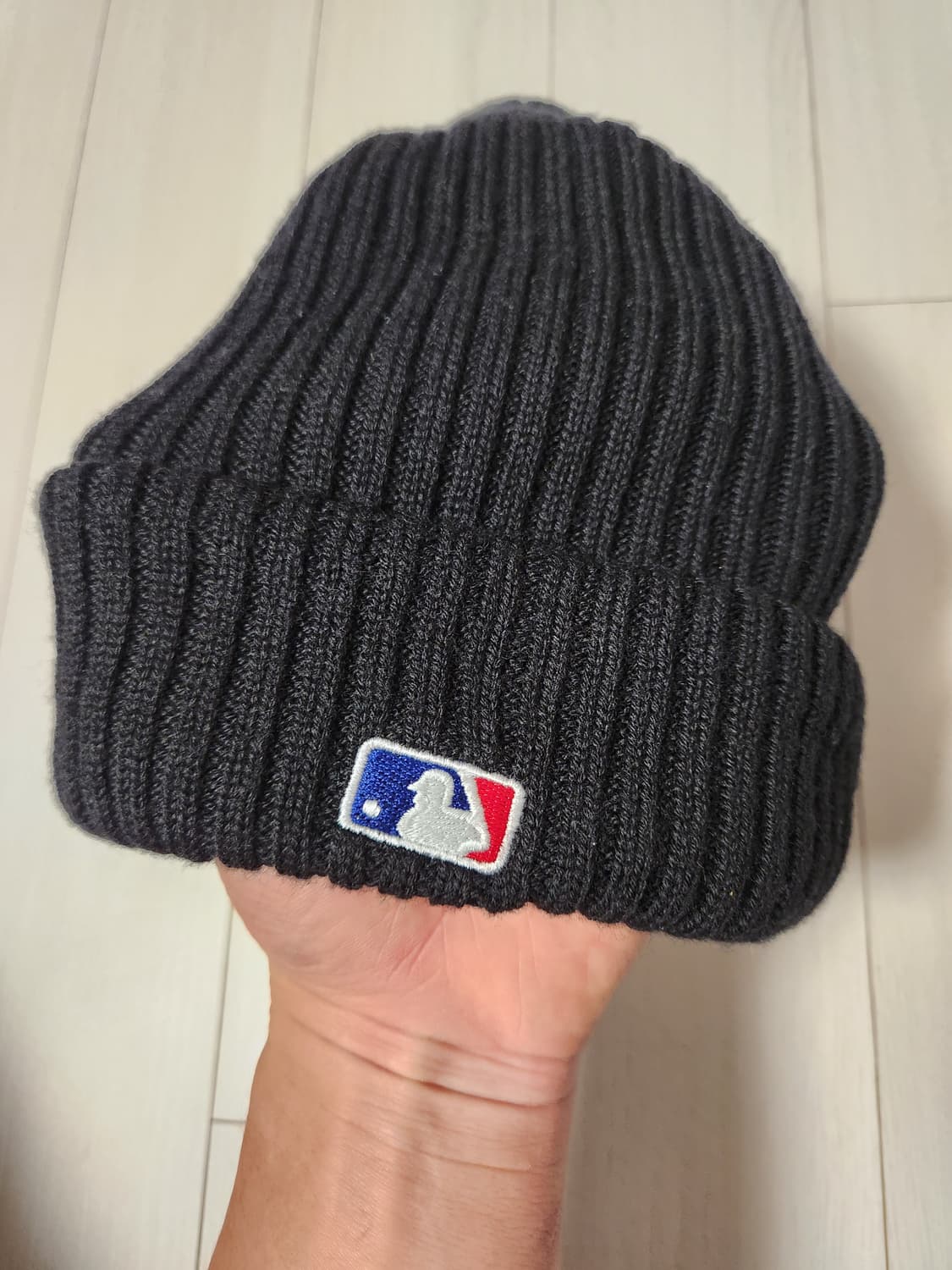 New Era 뉴에라 블랙 비니(새상품급)free사이즈 상품이미지2