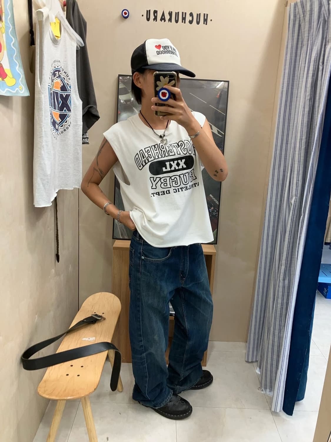 vtg cutting sleeveless  상품이미지5