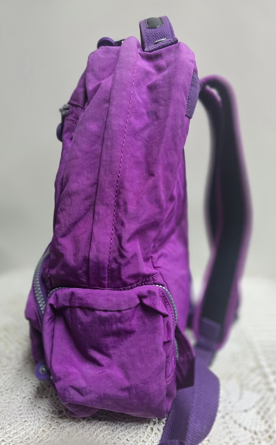 키플링 퍼플 백팩 상품이미지6