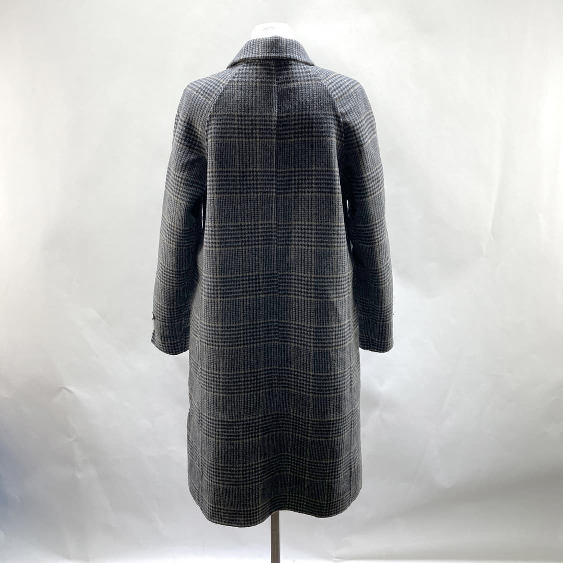 지고트 여성모직코트 울 체크 55-66  상품이미지3