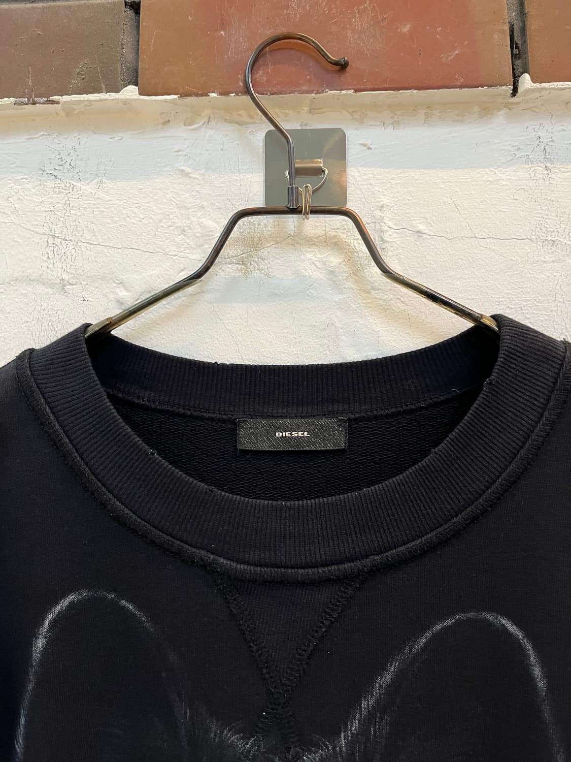 Diesel 울프 프린팅 스웨트 셔츠 Women M 상품이미지2