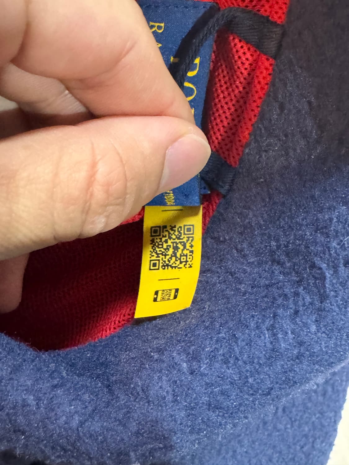 폴로 랄프로렌 플리스 레터맨 재킷 - 네이비 L 상품이미지4