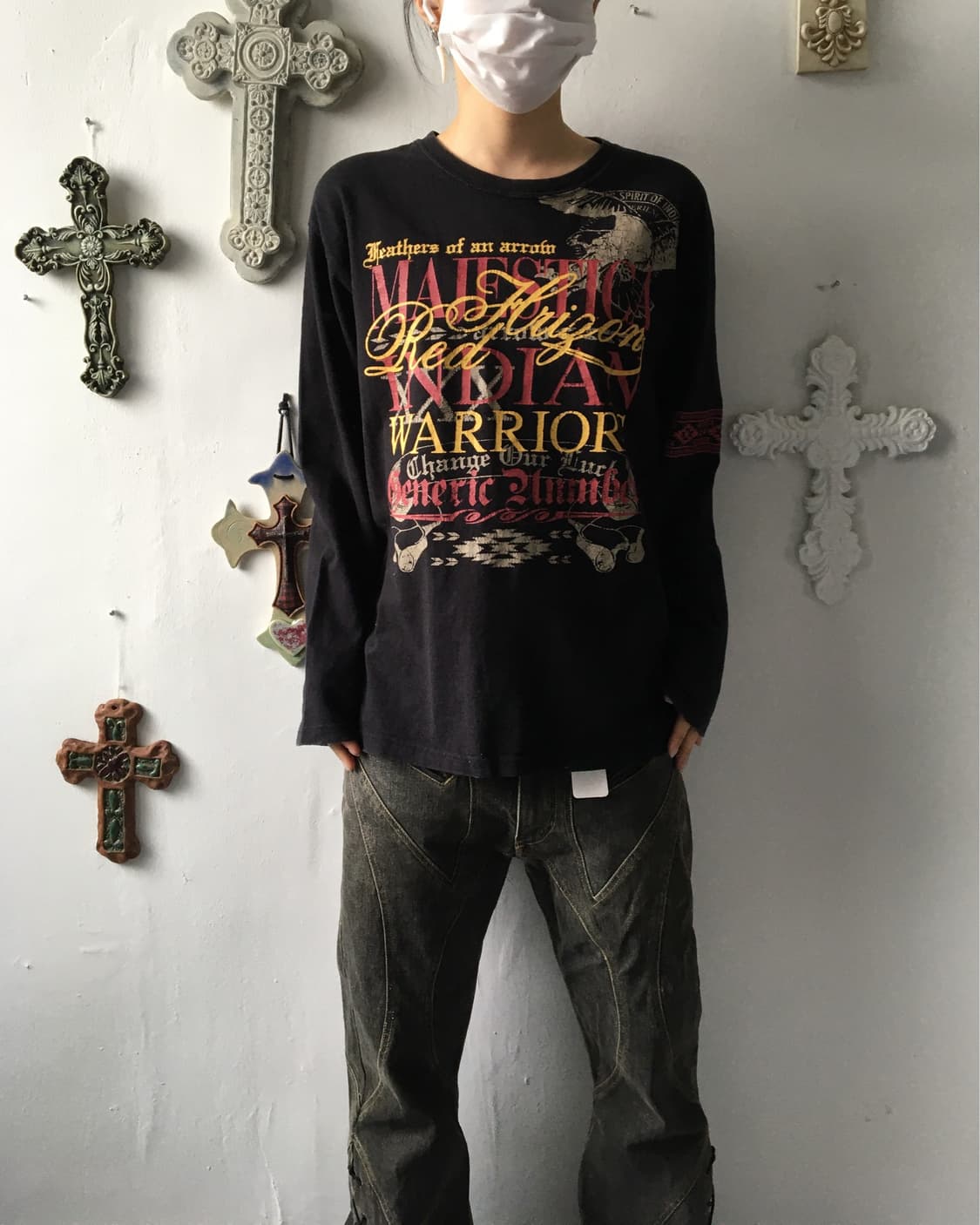 Native mood lettering printing sleeve 상품이미지8