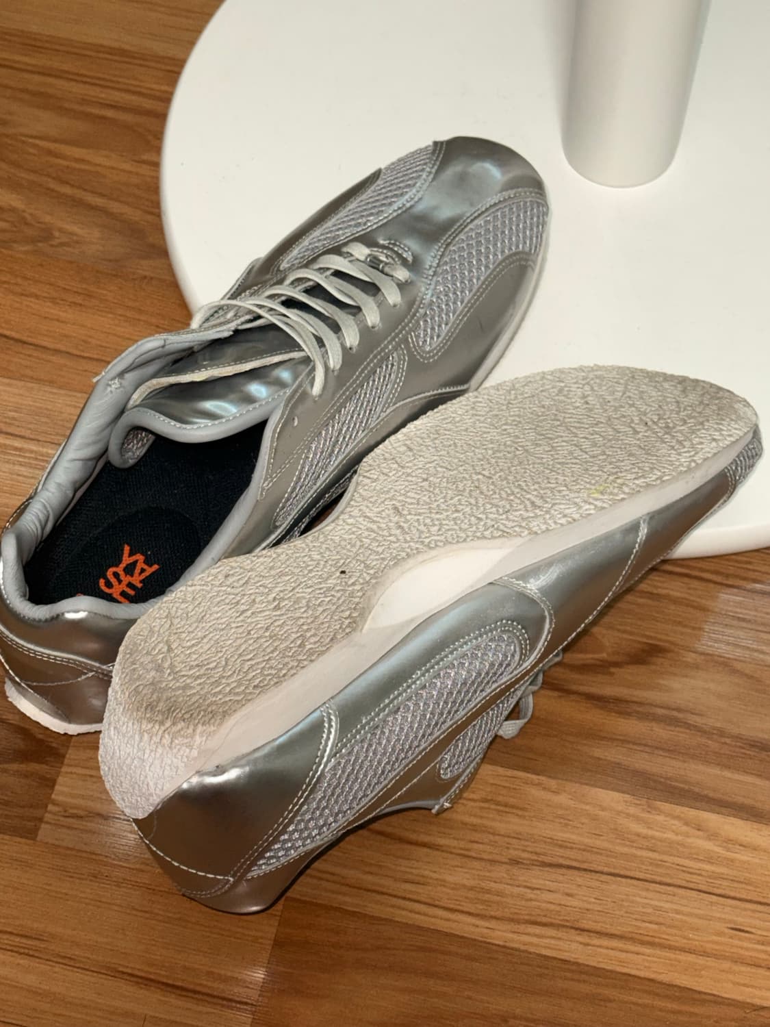 사용감있는 야세 실버슈즈 260사이즈  상품이미지3