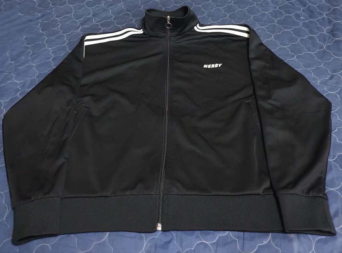 널디 Stc 진리이코 오징어게임 트랙탑 져지 블랙 (S) 상품이미지1