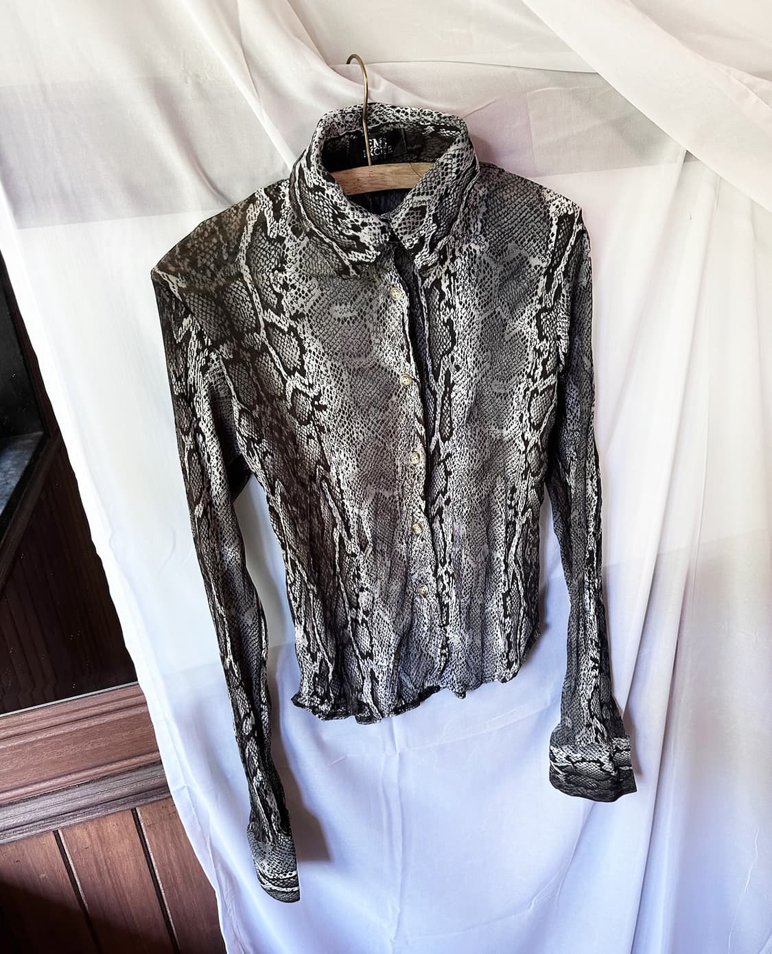 JPV python slim blouse 상품이미지6