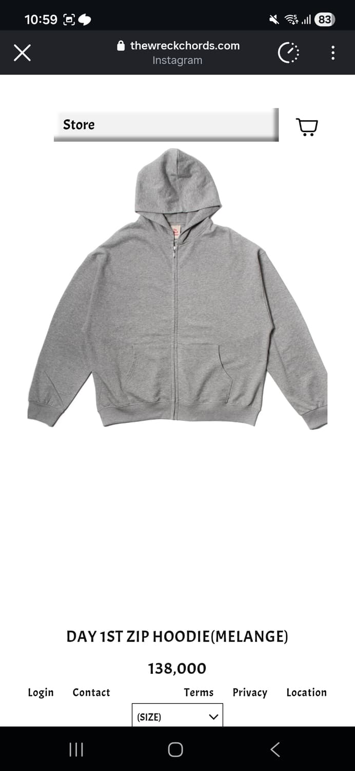 [3] 더 뤡코즈 DAY 1ST 후드집업 상품이미지1