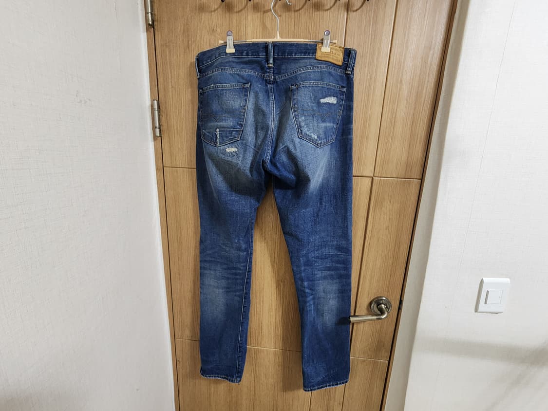 (34)폴로 빈티지 데미지 워싱 데님 팬츠  상품이미지5