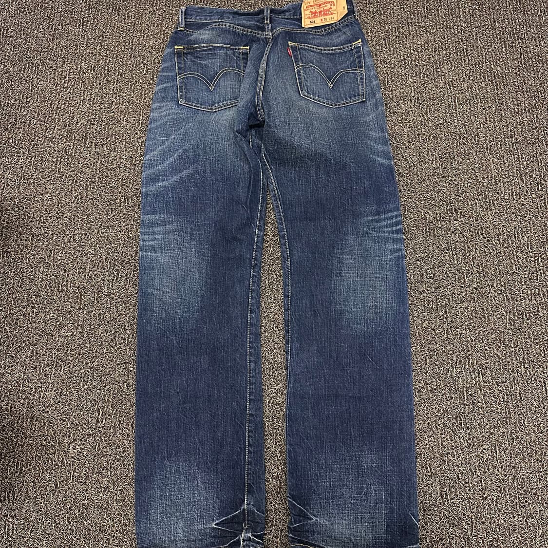 리바이스 501 데님 워싱진 청바지 30인치 상품이미지5