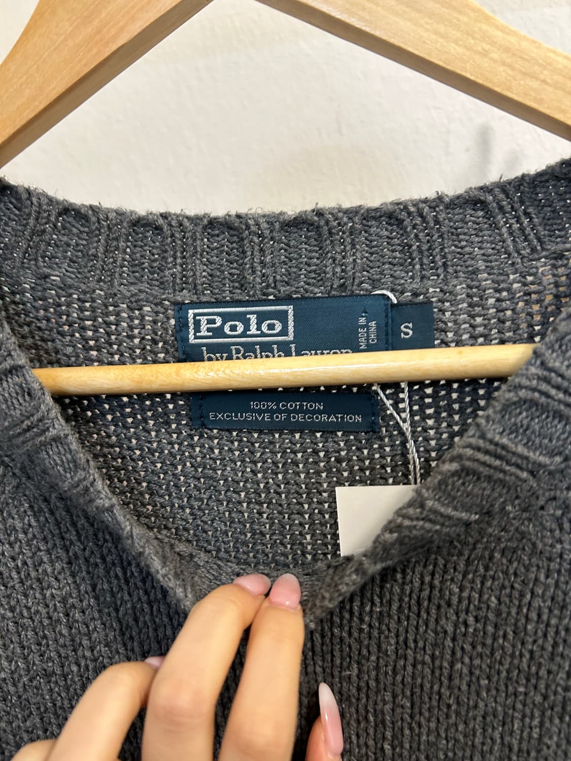 랄프로렌 코튼 스웨터 니트 헤비 상품이미지8
