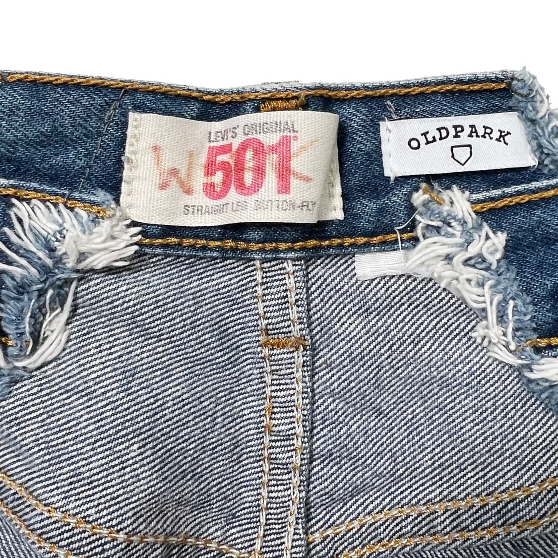 올드파크 리바이스 리메이크 데님 (M) 상품이미지7