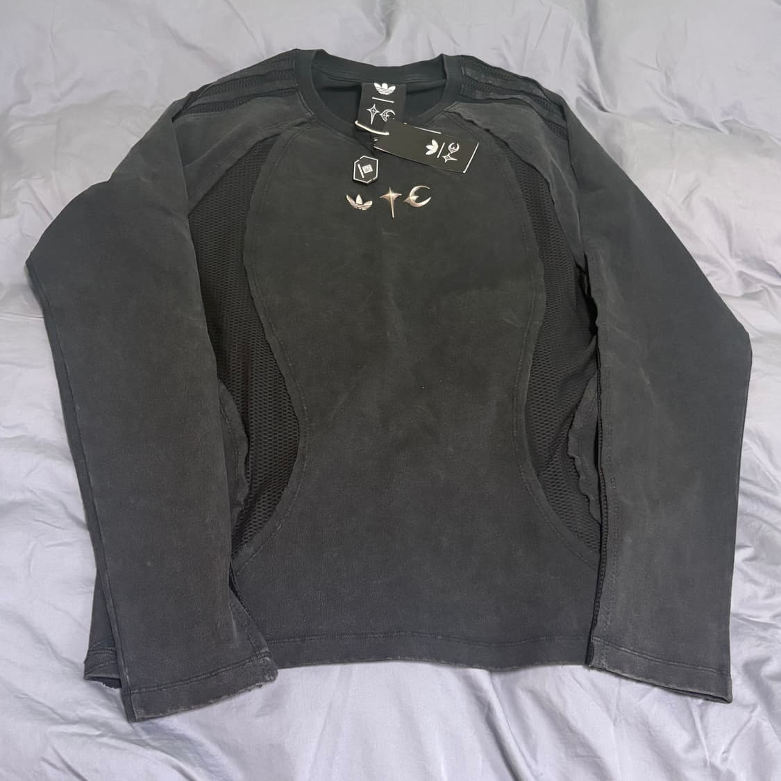 아다다스 떠그클럽 롱슬리브 블랙 상품이미지2