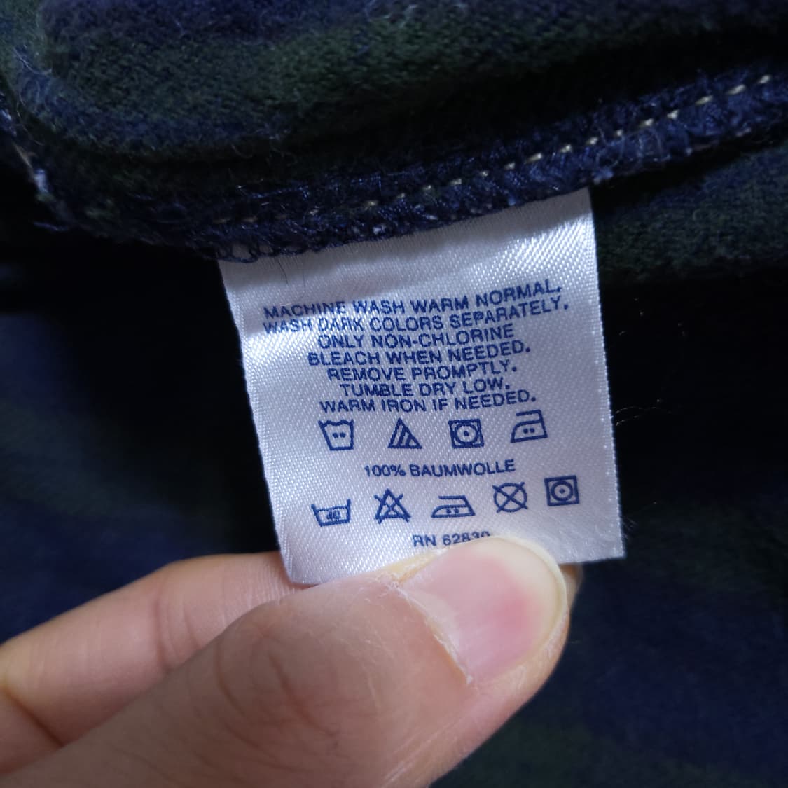 렌즈앤드 남성 데님셔츠형 자켓 S 상품이미지8