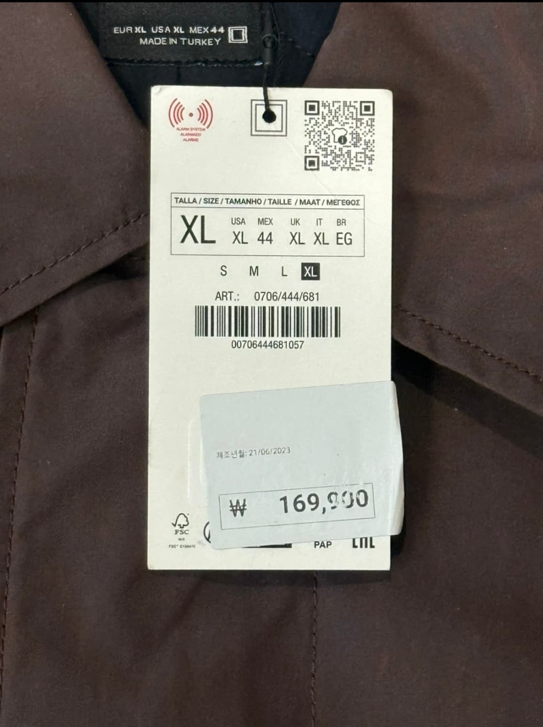 ZARA 남성 자켓입니다 상품이미지3