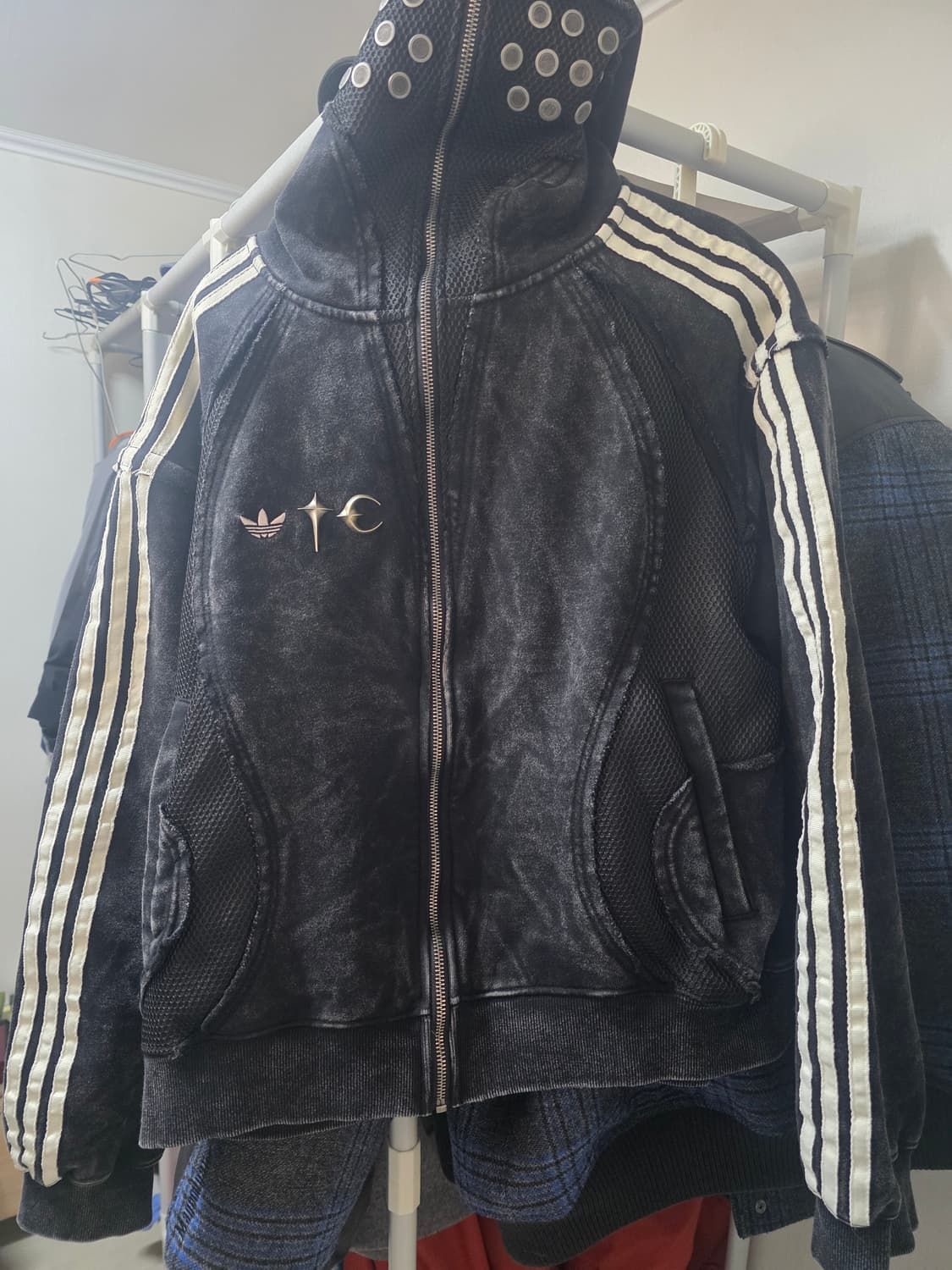 떠그클럽 아디다스 팀가이스트 블랙 XL 상품이미지3