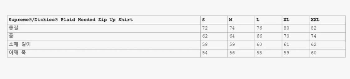 [L]슈프림 디키즈 플레이드 후드 자켓 상품이미지6