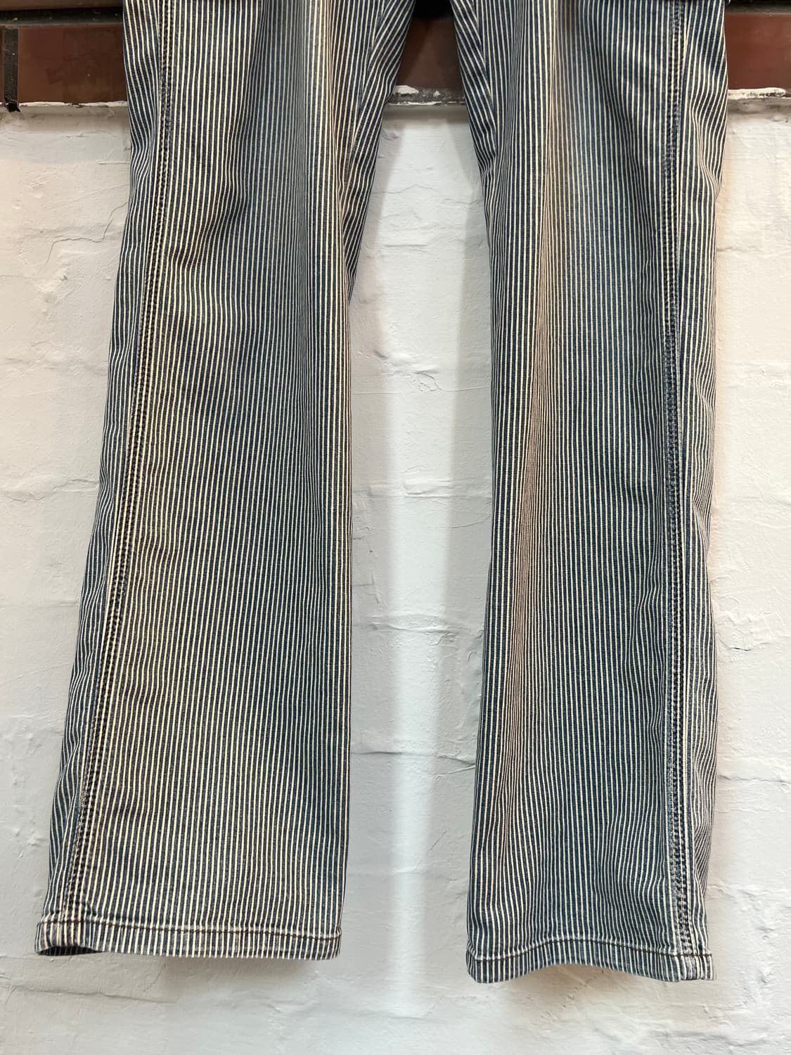 Global Work 스트라이프 데님 카고 진 L 상품이미지4