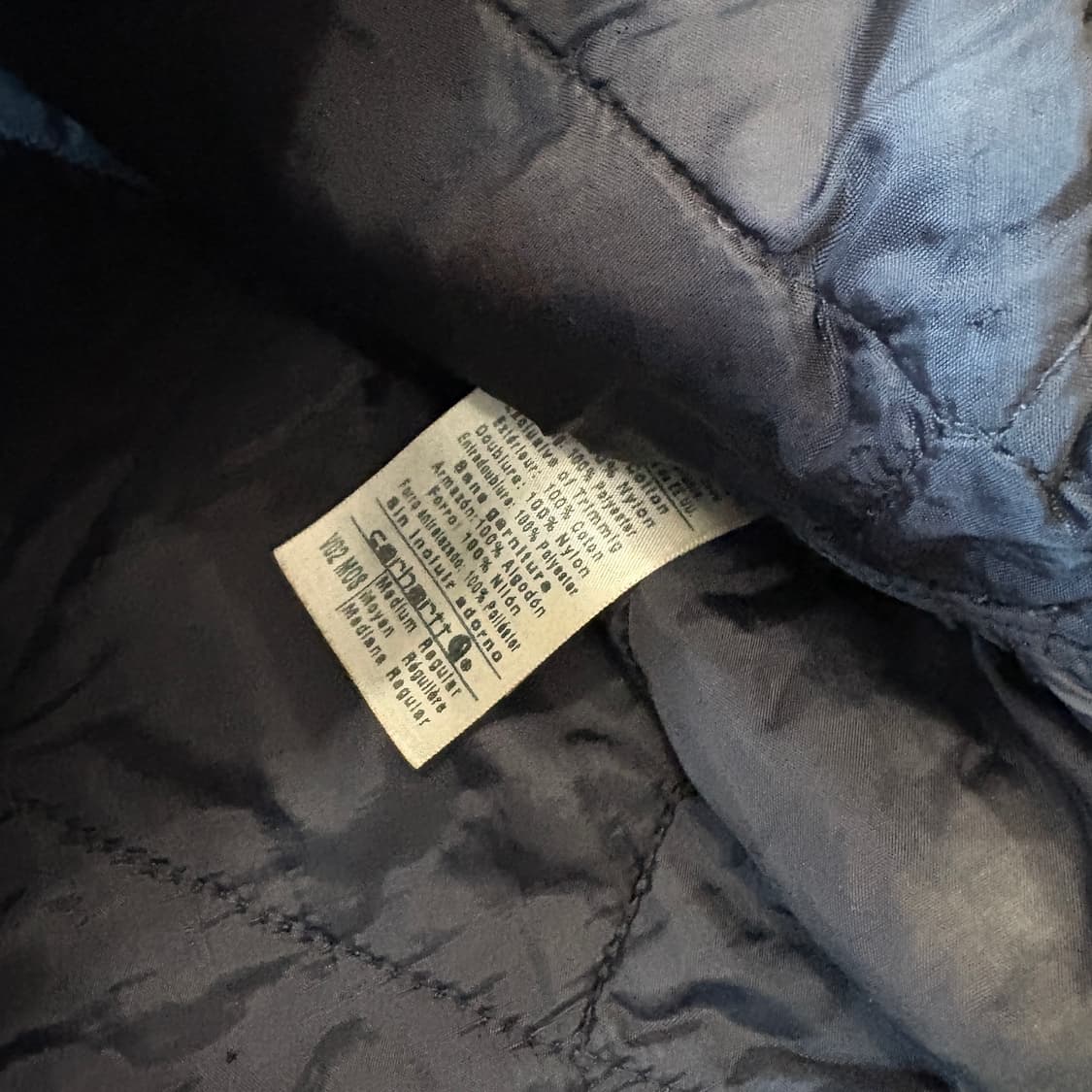 칼하트 정품 모스그린 덕 캔버스 조끼 상품이미지9