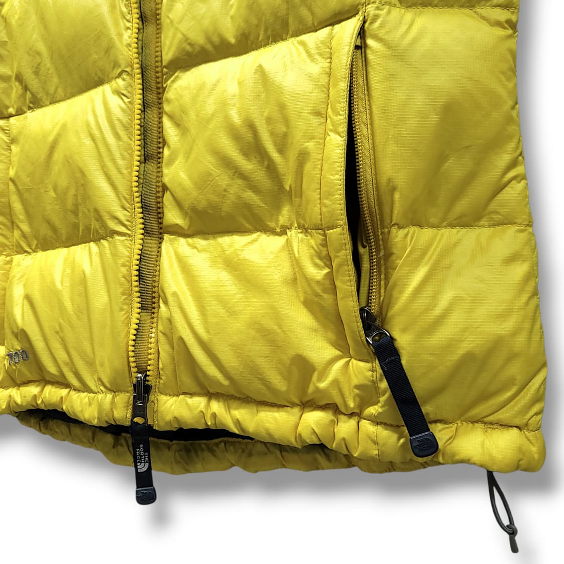 [90] 노스페이스 옐로우 눕시 700 다운 베스트 패딩조끼 상품이미지6