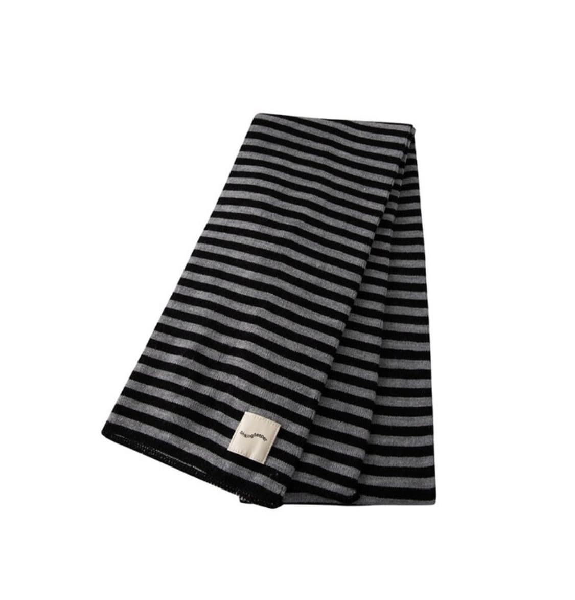 싱킹디퍼 스트라이프 자가드 머플러 상품이미지2