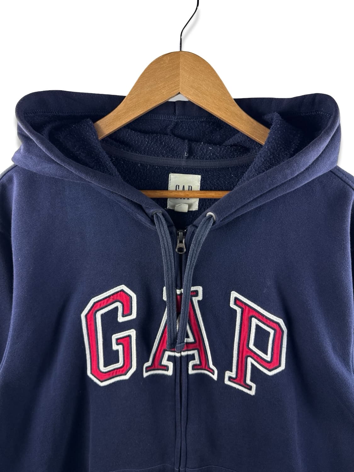 갭 네이비 레드 후드집업1998 상품이미지3