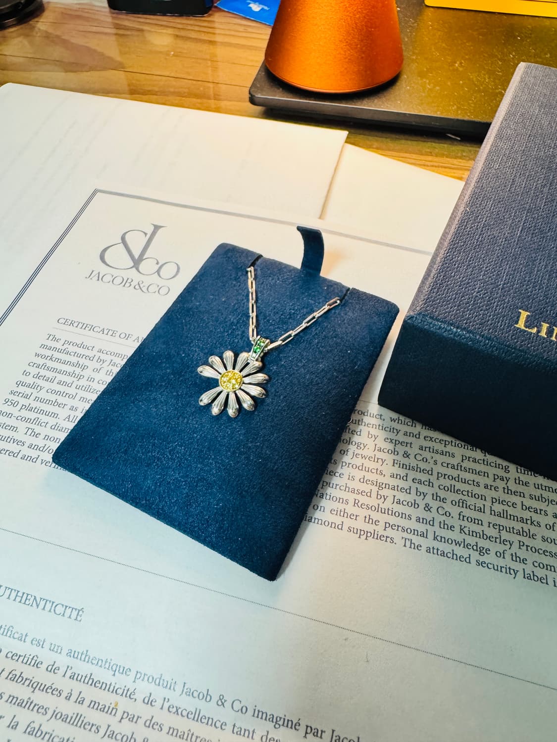 [한정판]Jacob & Co. 피스마이너스원 X GD 데이지 목걸이 상품이미지6