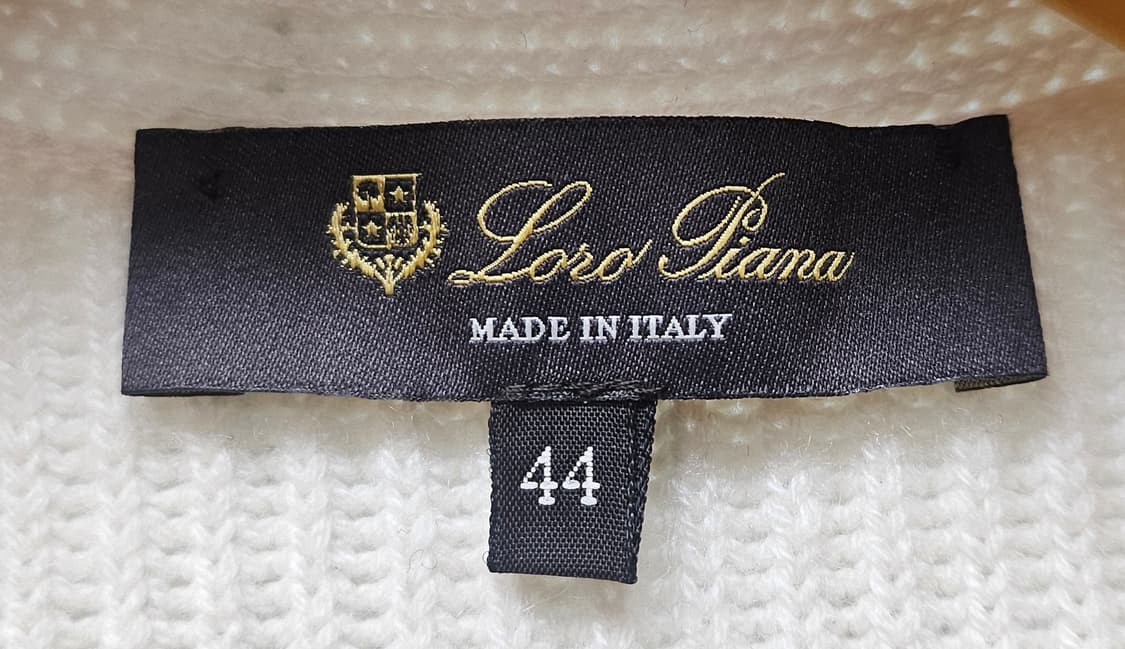 로로피아나 여성 니트가디건 55 벨티드 캐시미어 롱가디건 AC97 상품이미지3