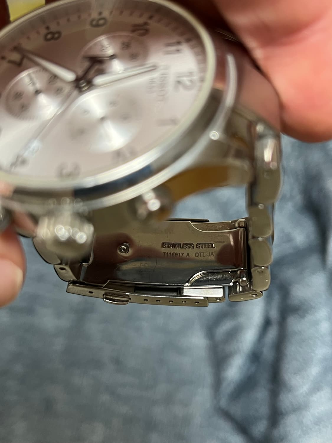 티쏘 크로노 XL 실버 상품이미지4