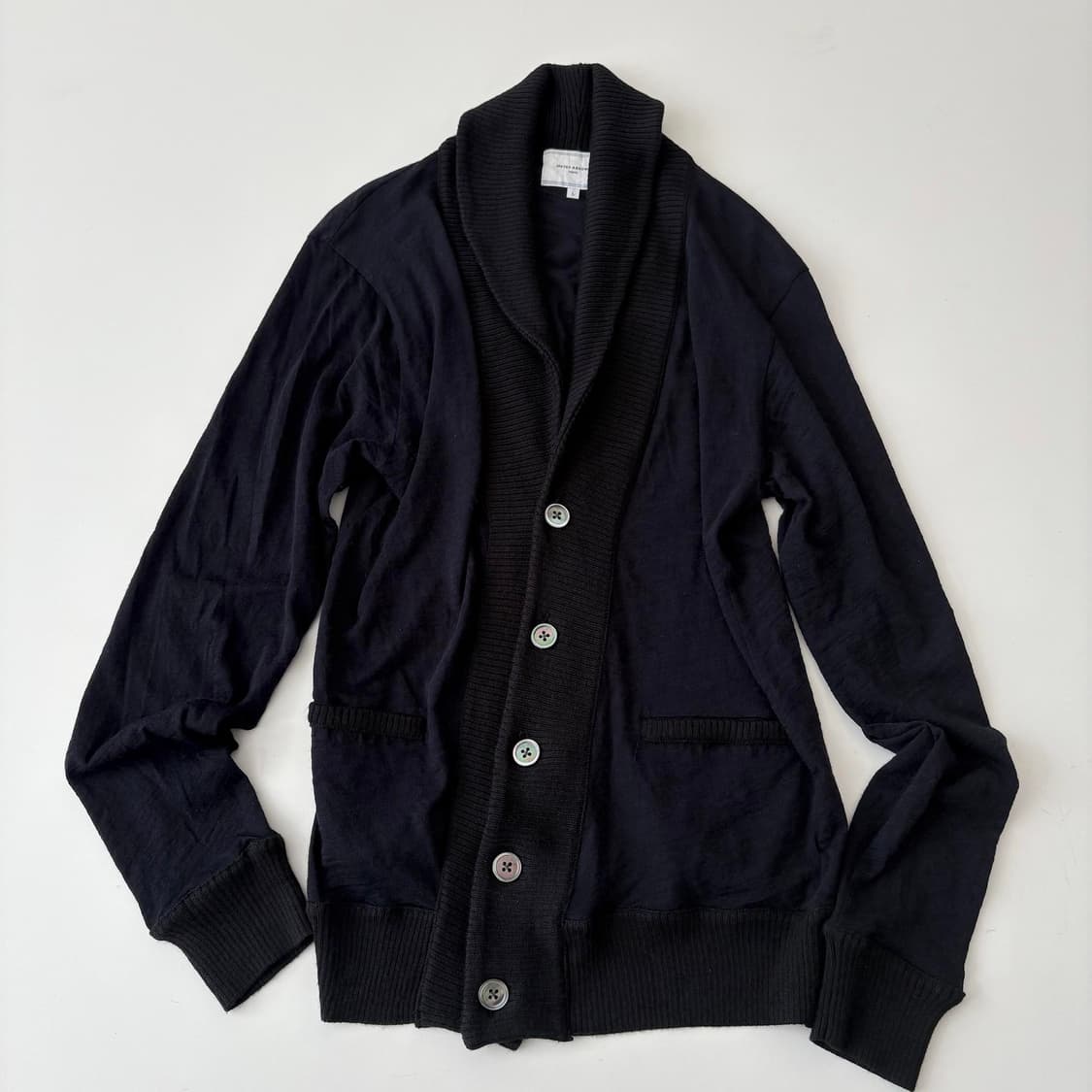 유나이티드 애로우스 숄 칼라 시어 가디건 상품이미지1