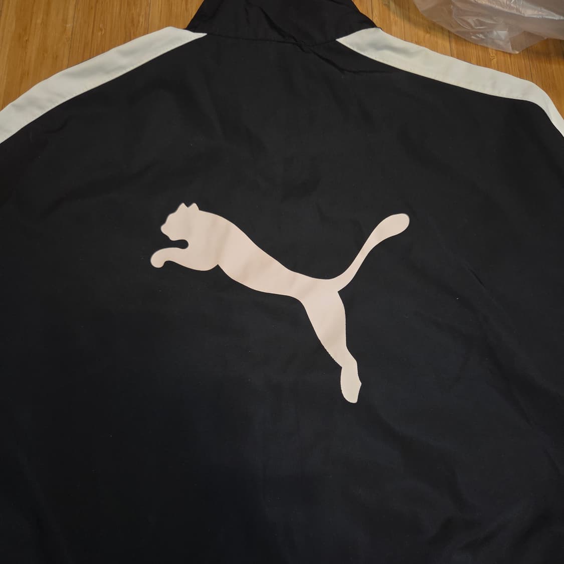 퓨마 빅로고 사이드라인 윈드브레이커 자켓 (실2XL) 상품이미지5