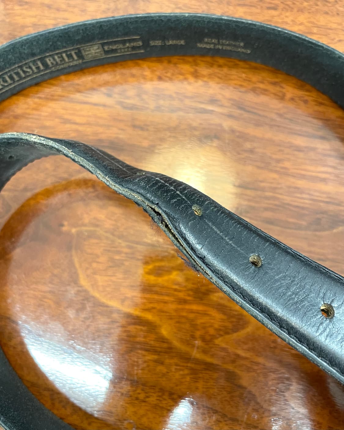 Made in UK 레더 벨트 상품이미지3